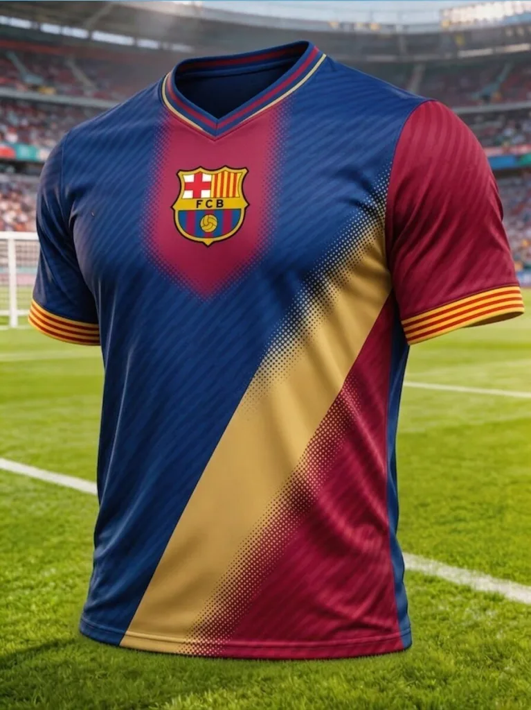 FC Barcelona Football Club Fan Jersey Top