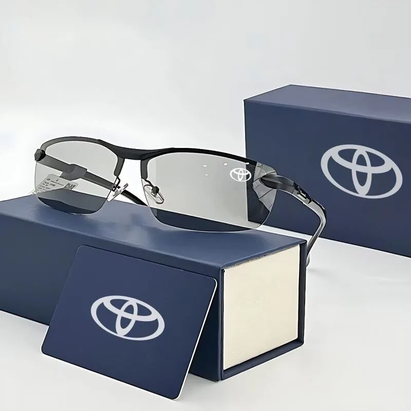Men's Driving Sunglasses from Toyota with Polarized Lenses and Sporty Design