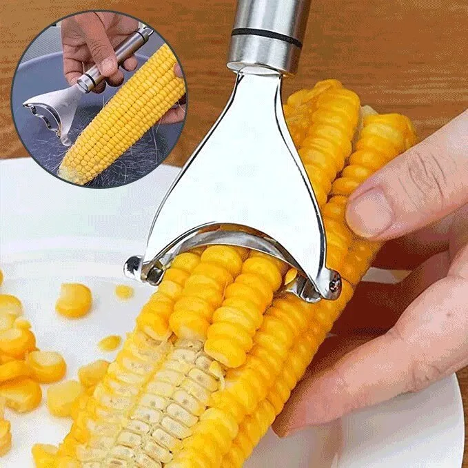 Stainless Steel Corn Peeler Kitchen Tool