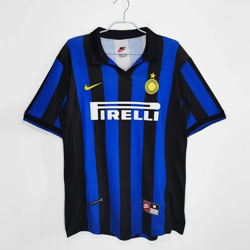 Retro Inter Milan 1998-1999 Home Football Jersey