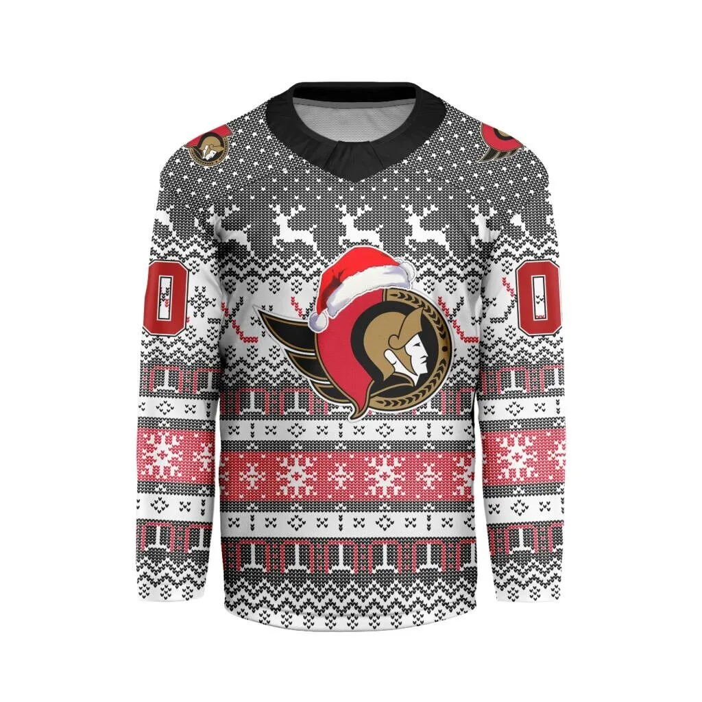 Ottawa Senators Ugly Christmas Sweater