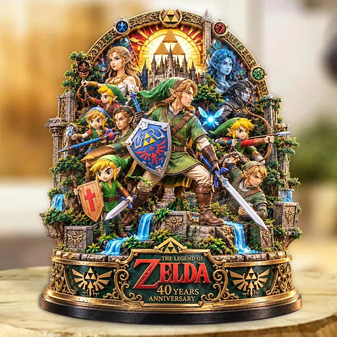 The Legend of Zelda 40th Anniversary Collectible Display Figurine
