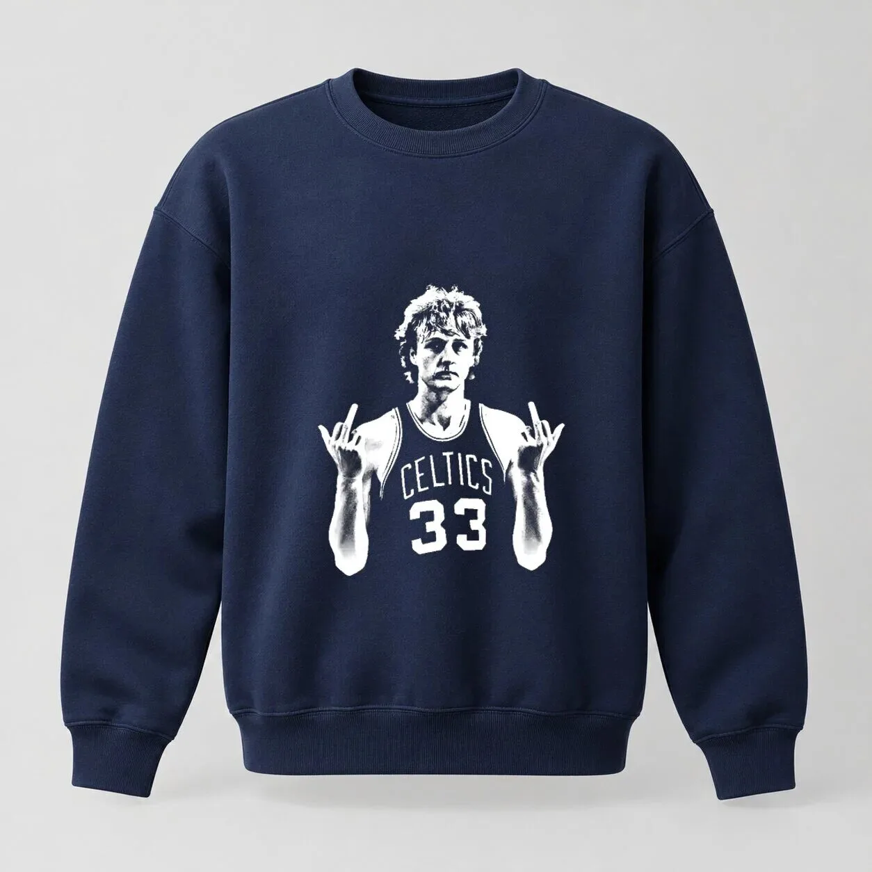 Larry Bird Boston Celtics Vintage Basketball Graphic T-Shirt 19 Larry Bird Boston Celtics Vintage Basketball Graphic T-Shirt